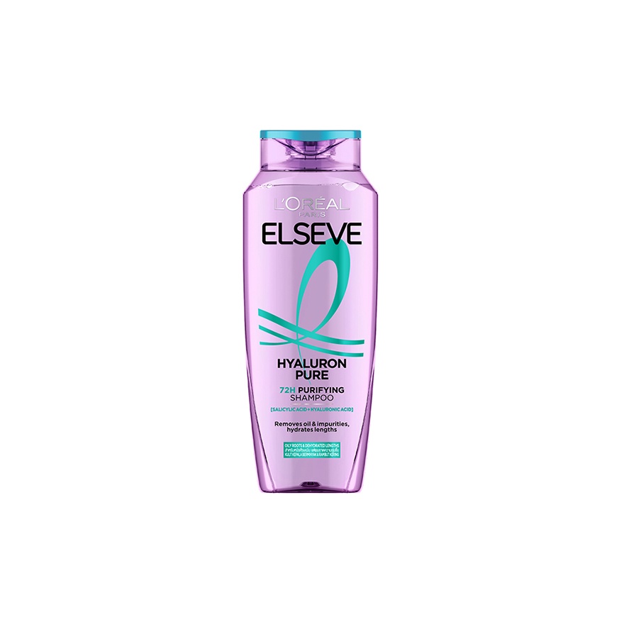 Loreal Elseve Shampoo/Conditioner - Hyaluron Pure Purifying Shampoo 280ml